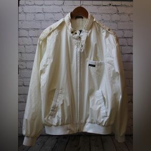 Members Only White Vintage Jacket